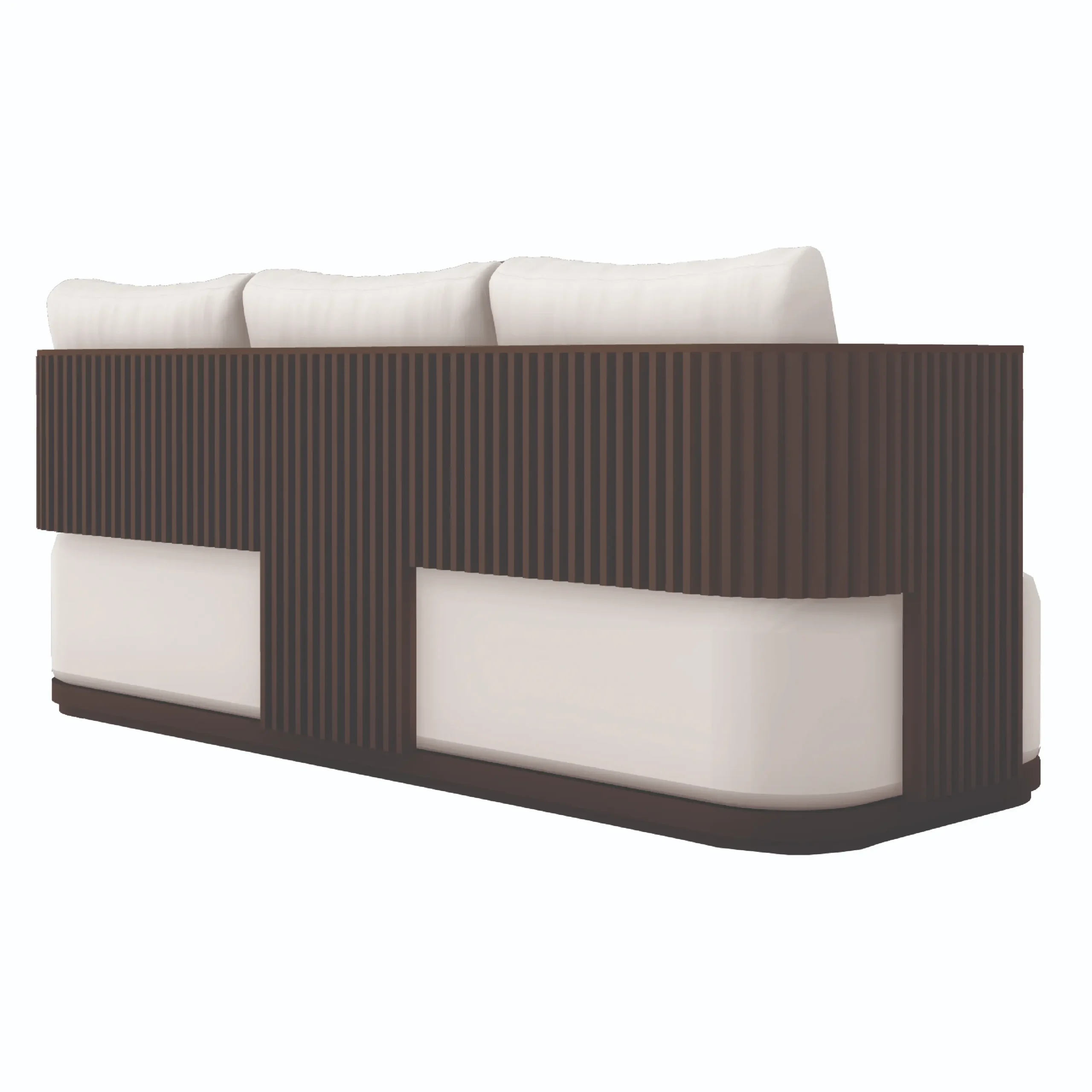 BAAL-2000 Bayshore Aluminum Three Seat Sofa 1 BAAL-2000 Bayshore Aluminum Three Seat Sofa 1