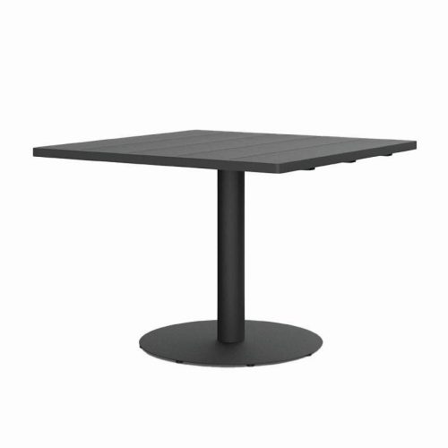 ARAL-45SQ Aruba Aluminum Square Cafe Table