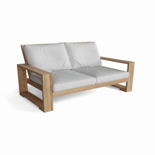 HVTK-1000 Haven Teak Deep Seating Loveseat